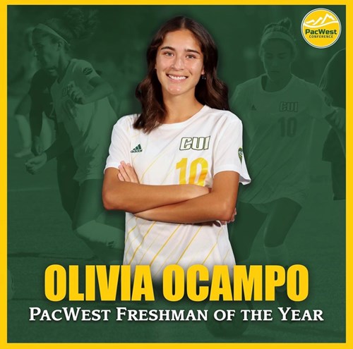 Ocampo PacWest player of the year award